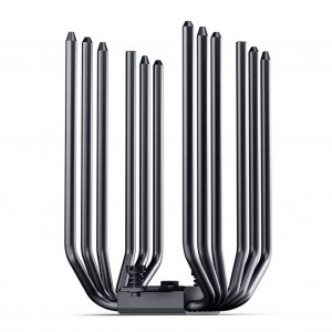 Jonsbo CC90 Black Dual Tower processzorhűtő, 285 W TDP, 130 mm PWM ventilátorral (CC90 Black)