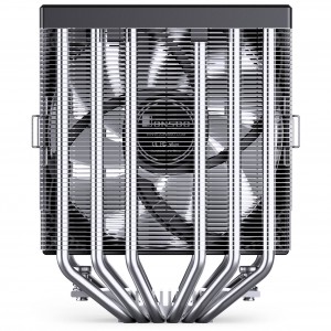 Jonsbo CB80 Black Dual Tower processzorhűtő, 260 W TDP, 2 × 120 mm PWM RGB (CB80 BLACK COLOR)
