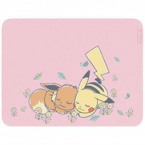 Razer Gigantus V2 Pokémon Edition M méretű gamer egérpad, Pikachu/Eevee dizájn (RZ02-03334900-RUEA)