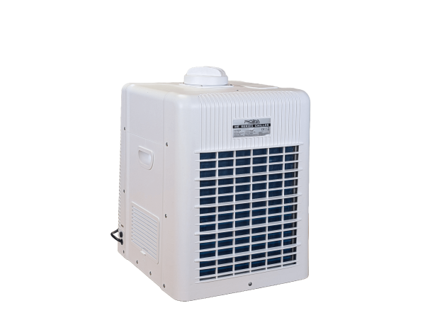 Phobya X Hailea HE-300 átfolyós hűtő pumpával és szűrővel, fehér (HE-300 WHITE 1/4HP)