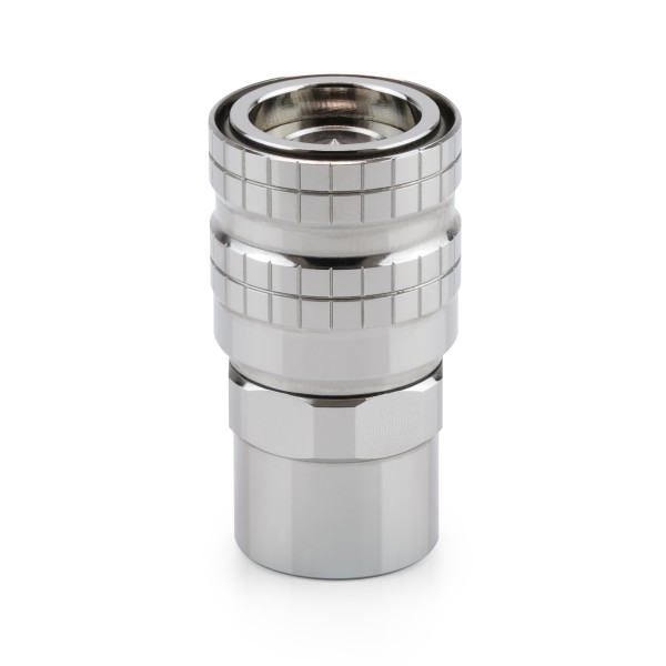 Thermal Grizzly DeltaMate gyorscsatlakozó anya F fényes nikkel G1/4 (TG-DM-QDC-0302)