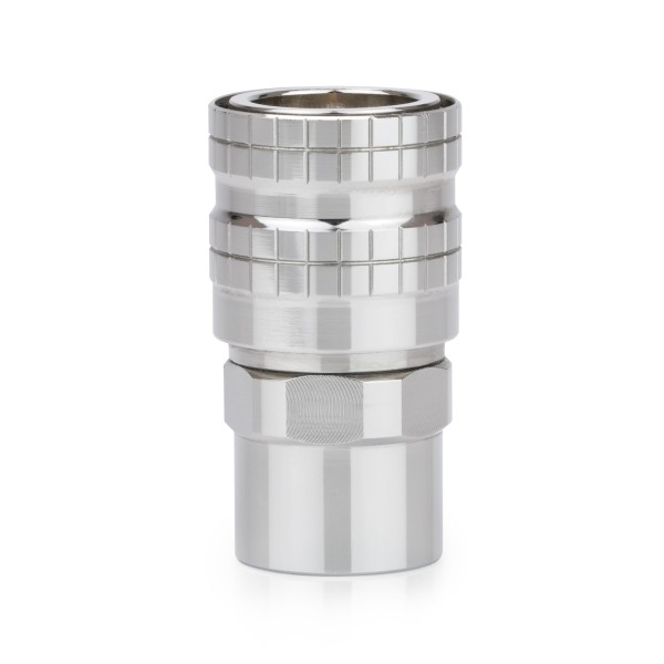 Thermal Grizzly DeltaMate gyorscsatlakozó anya F fényes nikkel G1/4 (TG-DM-QDC-0302)