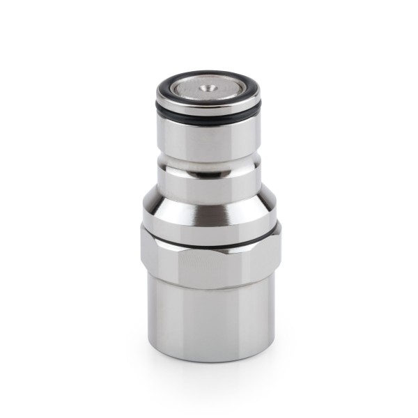 Thermal Grizzly DeltaMate F Glanz Nickel G1/4” apa gyorscsatlakozó kuplung (TG-DM-QDC-0320)