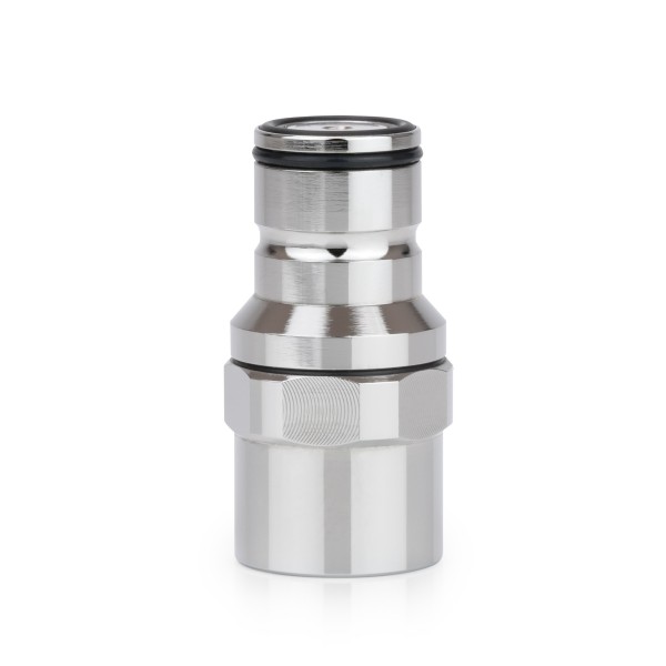 Thermal Grizzly DeltaMate F Glanz Nickel G1/4” apa gyorscsatlakozó kuplung (TG-DM-QDC-0320)