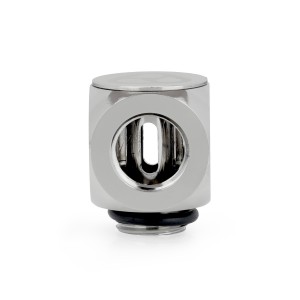 Thermal Grizzly DeltaMate T fényes nikkel G1/4” forgatható T-adapter (TG-DM-FIT-0304)