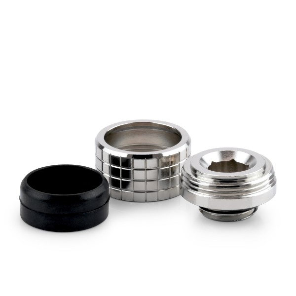 Thermal Grizzly DeltaMate csatlakozó - HT16 fényes nikkel G1/4 (TG-DM-FIT-0302)