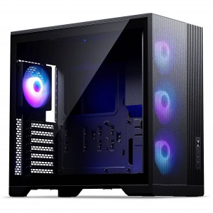 Phanteks XT M5 Midi-Tower számítógépház, ATX, Mesh, RGB, fekete (PH-XT525M_DBK01)