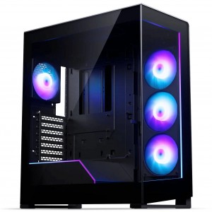 Phanteks NV5X Midi-Tower számítógépház, fekete, edzett üveg (PH-NV523X_DBK01)