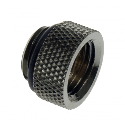Bitspower Adapter G1/4 - G1/4 - fényes fekete