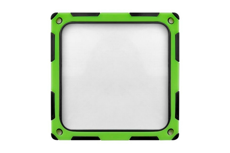 Silverstone Mágneses Porszűrő SST-FF124BV-E - Fekete / Zöld
