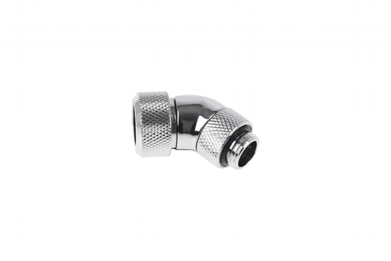 Alphacool Eiszapfen 13mm HardTube 45° G1/4 - Chrome