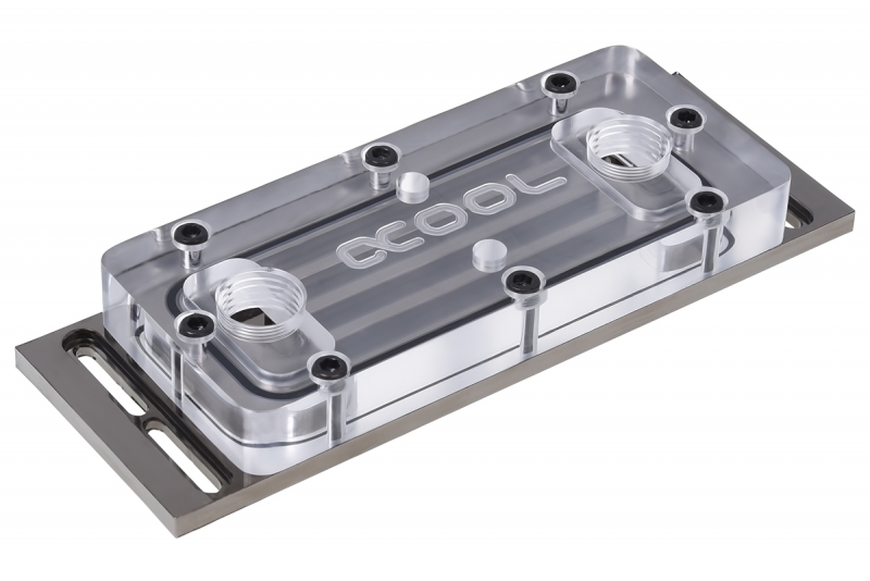 Alphacool D-RAM Cooler X4 Universal - Plexi Black Nickel