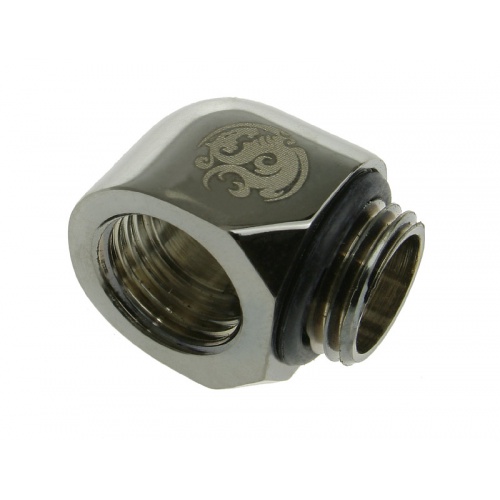 Bitspower Winkel G1/4 - G1/4 - fényes fekete