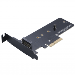 Akasa M.2 X4  PCI-E adapter kártya - fekete /AK-PCCM2P-01/