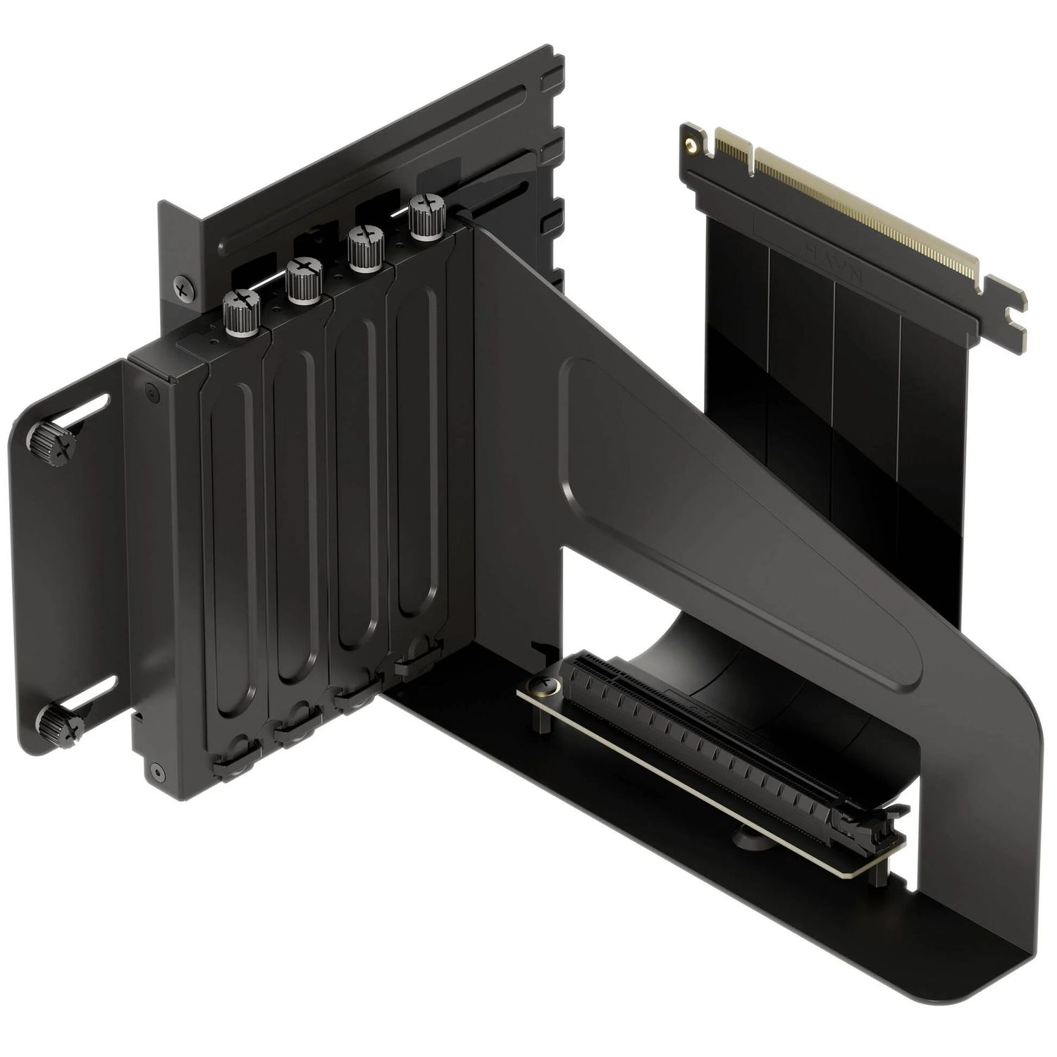 HAVN HS 420 Vertikális GPU Mounting Bracket - fekete (HVN-AS-HS420-08-VGP)