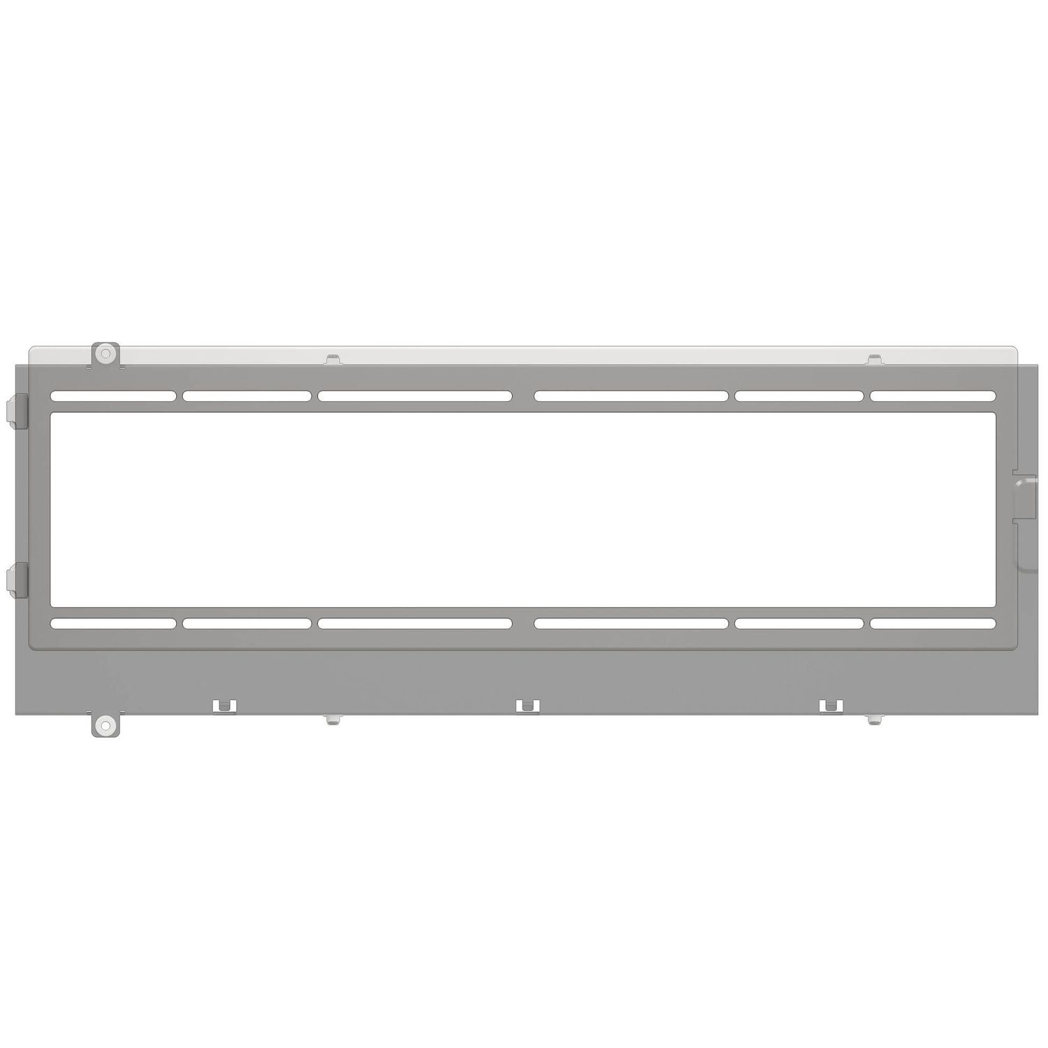 HAVN HS 420 Ventilátor konzol for 360mm radiátorhoz - fehér (HVN-AS-HS420-05-36A)