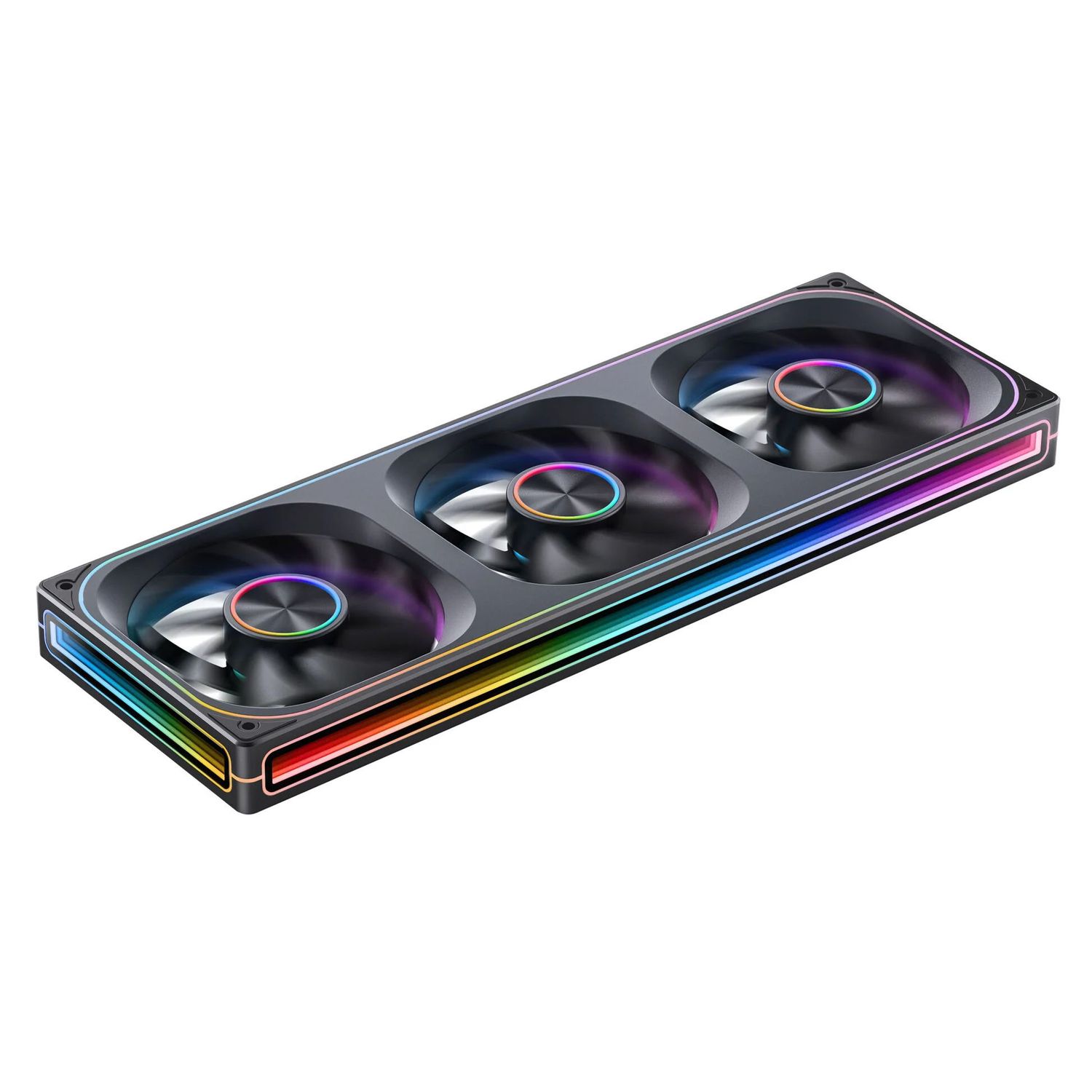 Jonsbo ZA-360 ventilátor, PWM, ARGB - 360mm, fekete (ZA-360B)