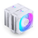 Jonsbo CR-3000E CPU hűtő, kettős torony, RGB – 120 mm, fehér (CR-3000EW ARGB)