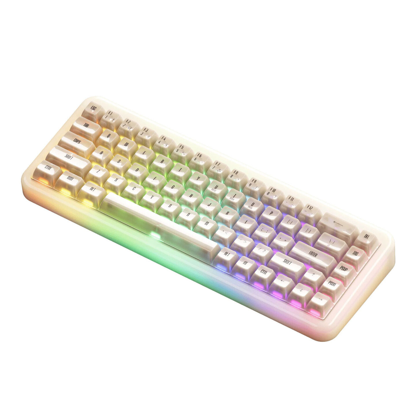 Akko YU01 Antique Jade mechanikus gamer billentyűzet, 65%, RGB, V3 Piano Pro Switches, ISO (6925758630757)