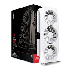 XFX Mercury Radeon RX 9060 XT OC White Gaming Edition 16384 MB GDDR6 (RX-96TMERCW9)