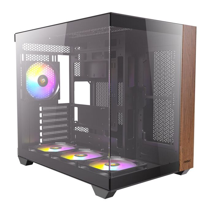 Antec CX800 ARGB Midi-Tower, Tempered Glass - wood (0-761345-10137-0)