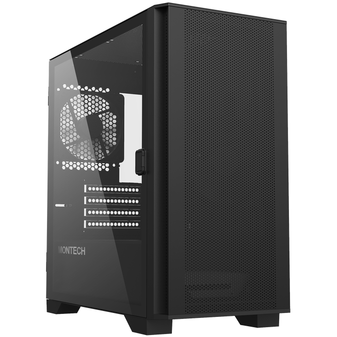 Montech AIR 100 LITE ház - fekete (AIR 100 LITE (B))