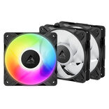Arctic P12 Pro házventilátor PWM PST A-RGB fekete 120 mm 3 P (ACFAN00310A)
