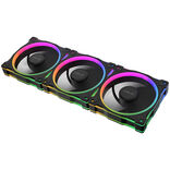 ASUS Prime MR120 ARGB fan, PWM, reverse, 120 mm, black, pack of 3 (90DA00L0-B09020)