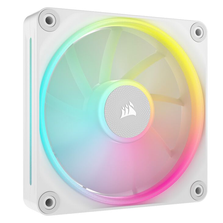 Corsair iCUE Link LX120 RGB, PWM ventilátor - 120mm, fehér (CO-9051029-WW)