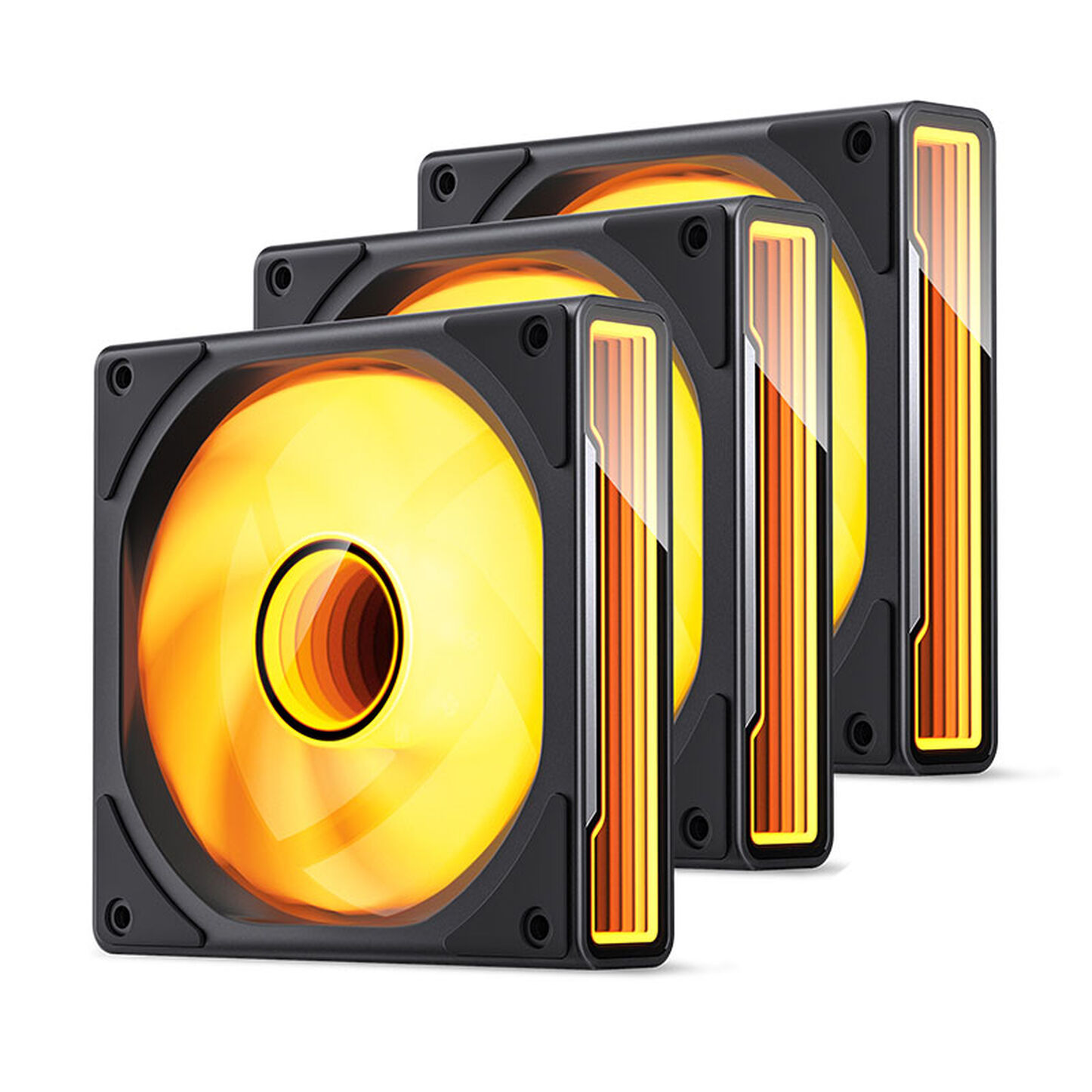 Jonsbo ZK-120B 3in1 ventilátor - A-RGB, fekete (ZK-120B 3 IN1)