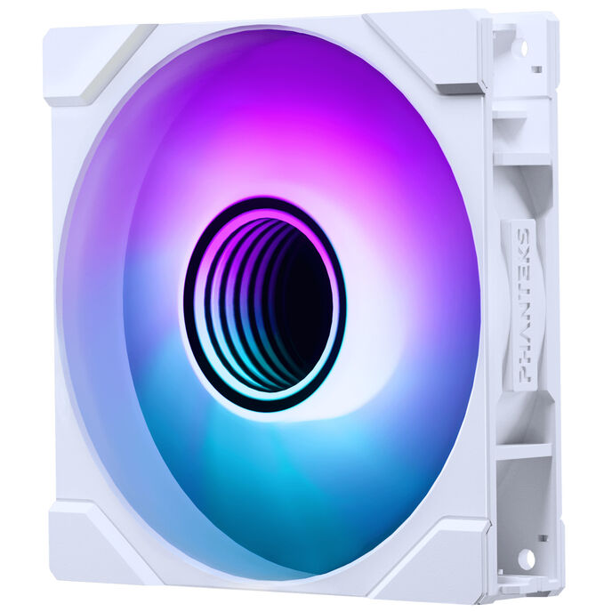 PHANTEKS M25 Gen2 PWM D-RGB ventilátor - 120mm, fehér (PH-F120M25_G2_DWT01)