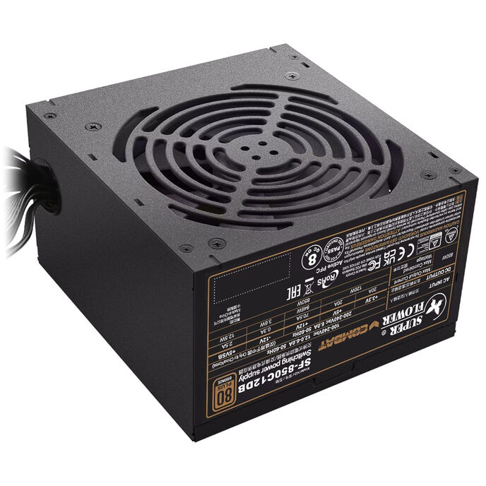 Super Flower Combat DB tápegység, 80 PLUS Bronz, ATX 3.1 - 850 Watt (SF-850C12DB)