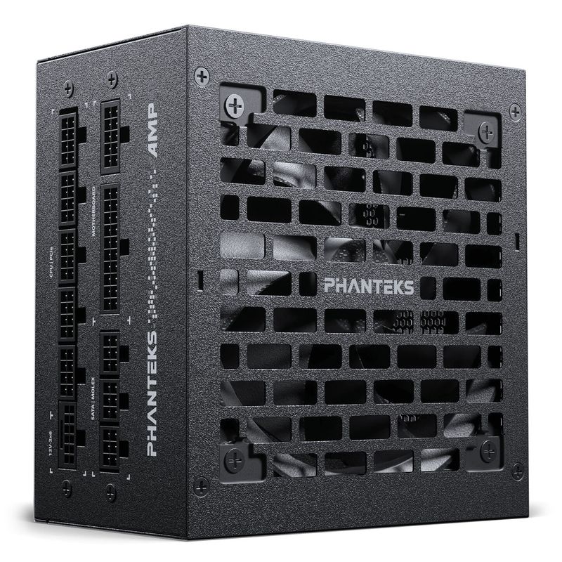 PHANTEKS AMP GH 750W 80 PLUS Gold, PCIe 5.1, ATX 3.1 - 750 Watt, Fekete (PH-P750GH_BK01_EU)