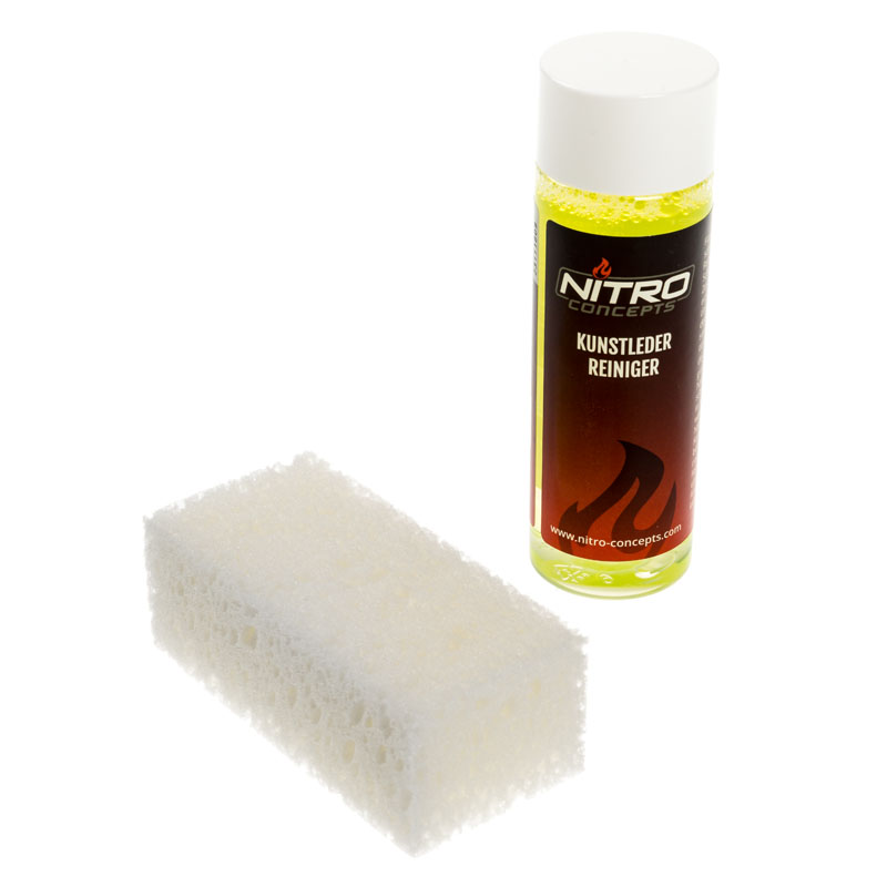 Nitro Concepts - Nitro Concepts PU-Leder - Reinigungsmittel inkl. Schwamm - 100ml(NC-AC-CK-001)