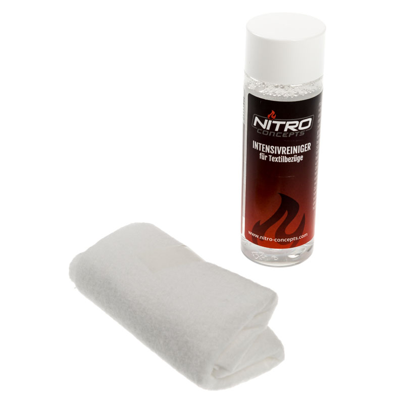 Nitro Concepts - Nitro Concepts Textilreiniger inkl. Reinigungstuch - 100ml(NC-AC-CK-002)