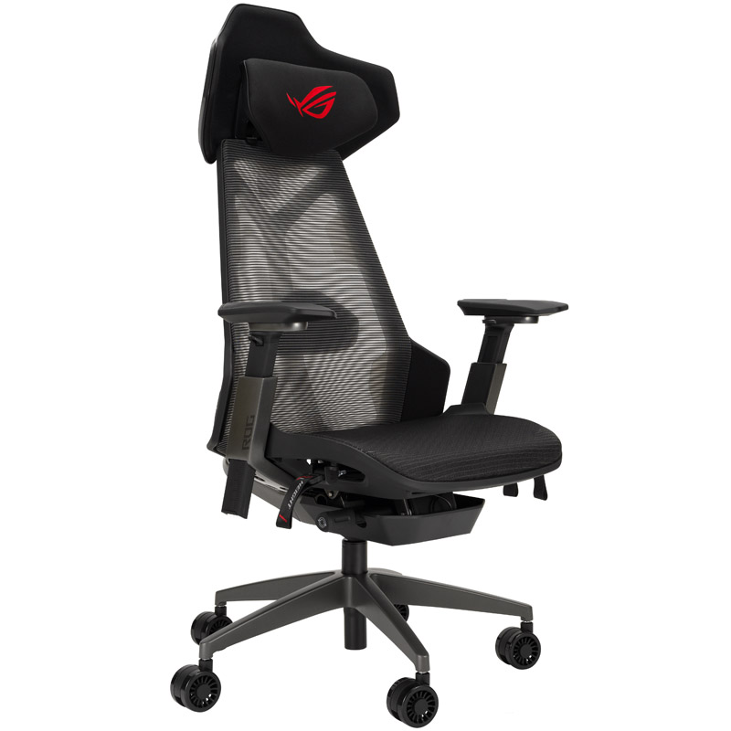 ASUS ROG Destrier Ergo Gaming szék - fekete (90GC0120-MSG010)