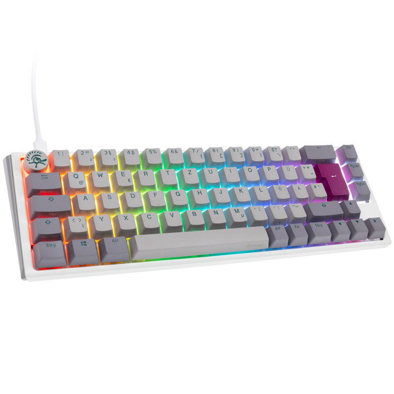 Ducky One 3 Mist Grey SF Gaming - billentyűzet - RGB LED - MX-Blue(DKON2167ST-CDEPDMIWHHC2)