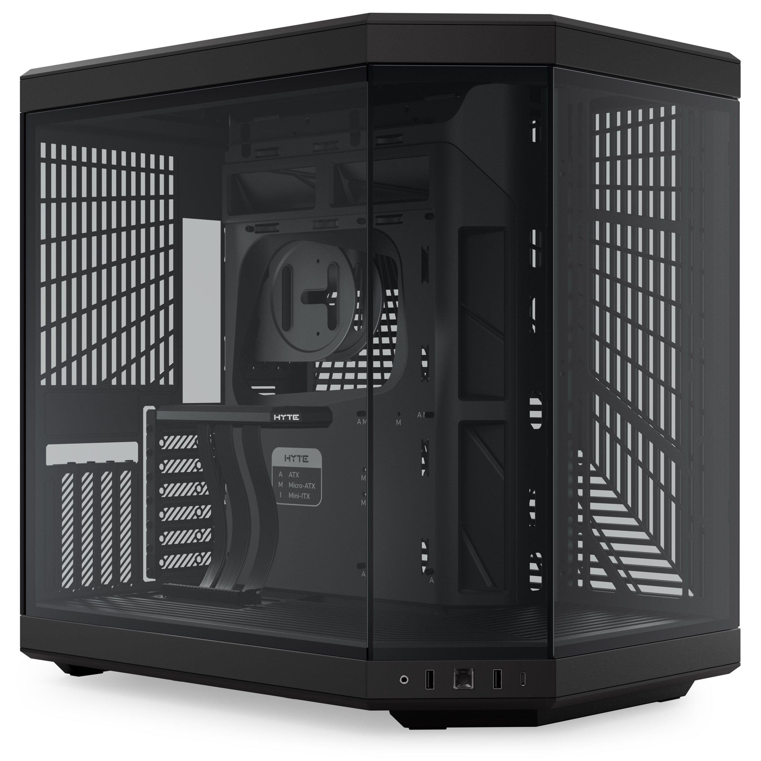 Hyte Y70 Midi Tower Standard - Pitch Black (CS-HYTE-Y70-B)