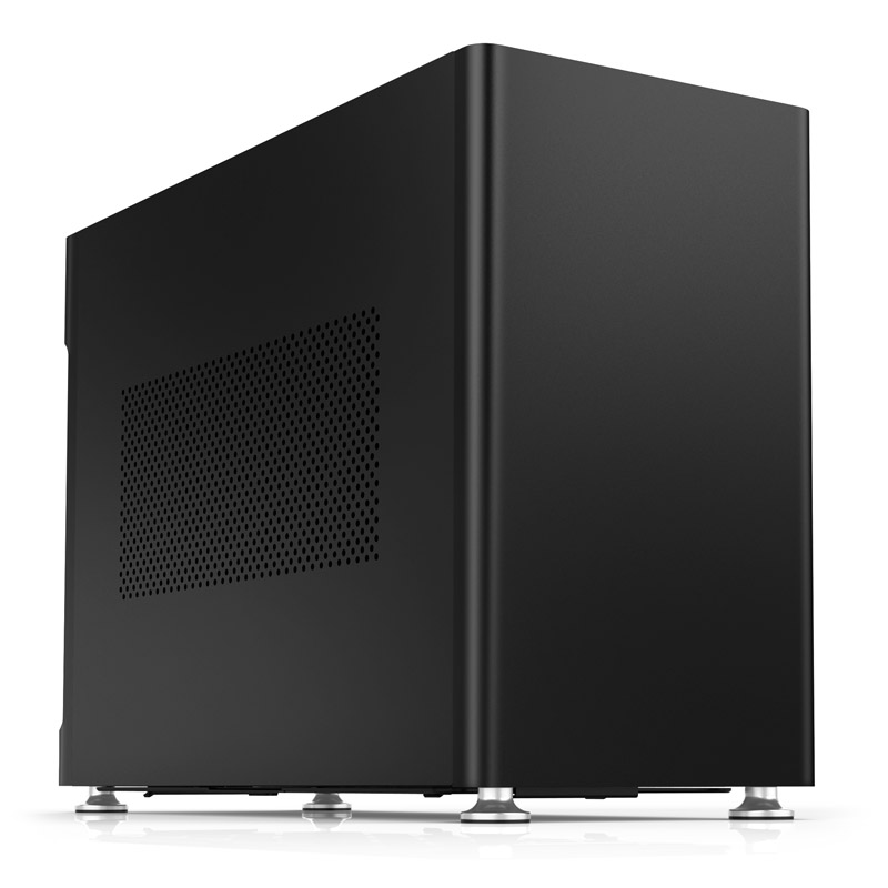 Jonsplus i100 Pro Mini-ITX ház - fekete (I100PRO-A BLACK)