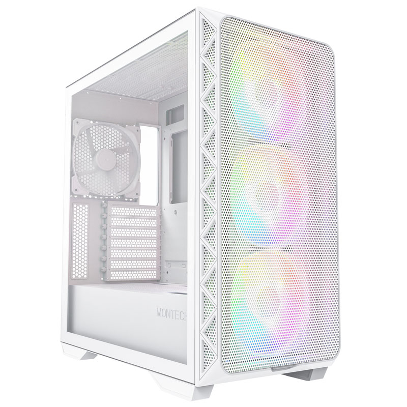 Montech AIR 903 MAX Midi torony, edzett üveg - fehér (AIR 903 MAX W)