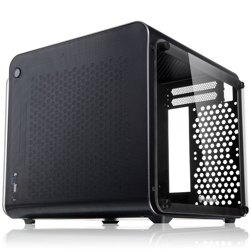 Raijintek METIS EVO TG Mini-ITX, Tempered Glass - fekete (0R20B00160)
