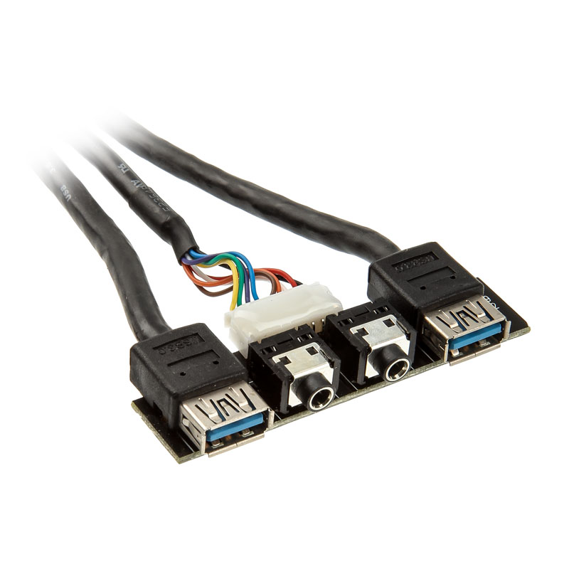 SilverStone I/O port USB3.0 az SG03B-F, SG04B-F, GD04, GD08, SG08 modellekhez (G01303260)