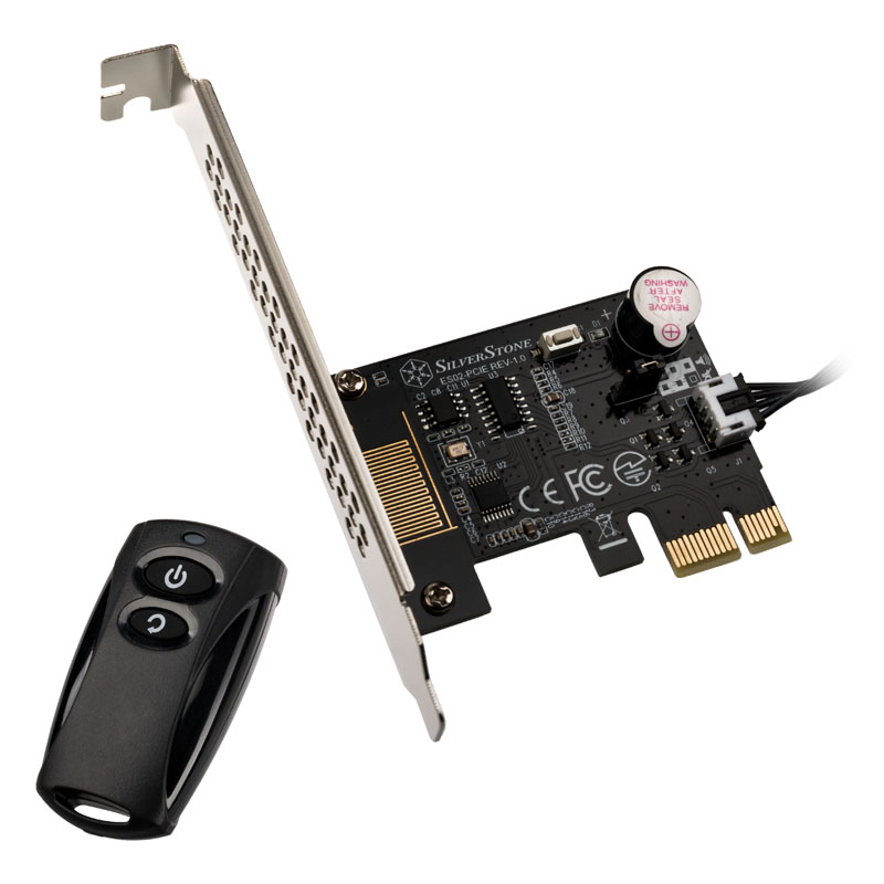 Silverstone SST-ES02-PCIe - Távirányító PC be-/kikapcsolásához (SST-ES02-PCIe)