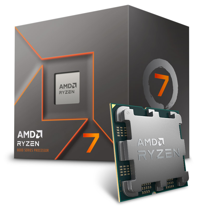 AMD Ryzen 7 8700F 5,0 GHz (Phoenix ) AM5 - box, hűtővel (100-100001590BOX)