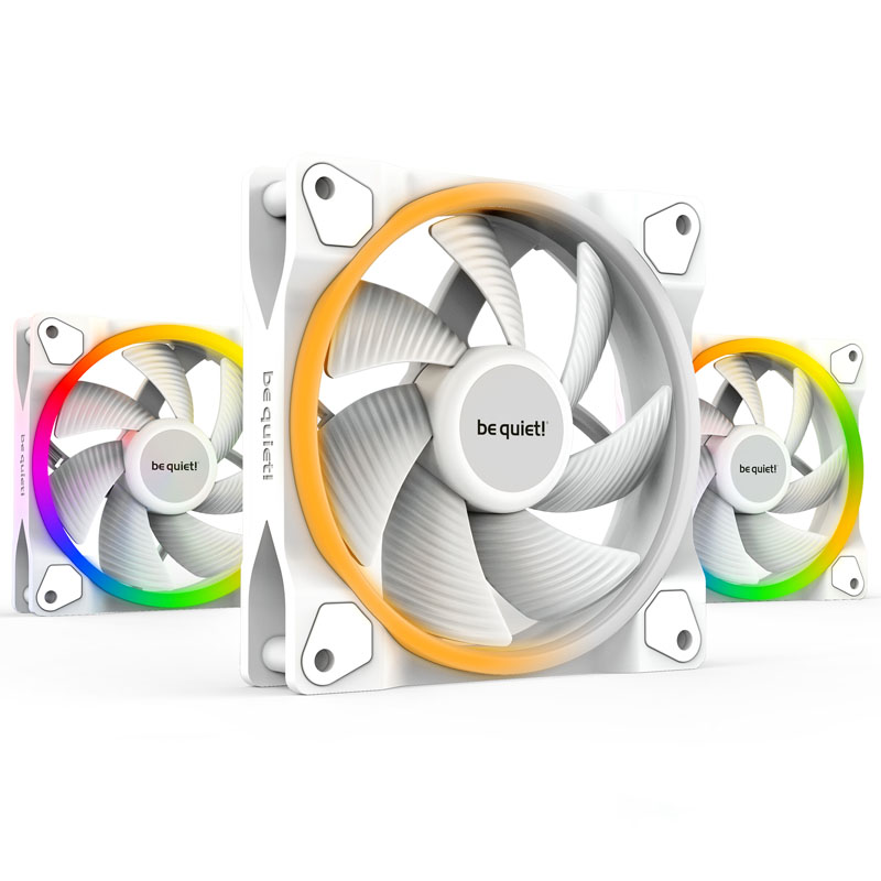 be quiet! Light Wings White 120mm PWM Triple Pack, házventilátor (BL100)