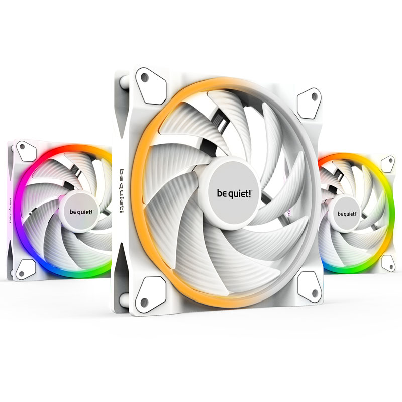 be quiet! Light Wings White 140mm PWM nagysebességű Triple Pack, házventilátor (BL103)