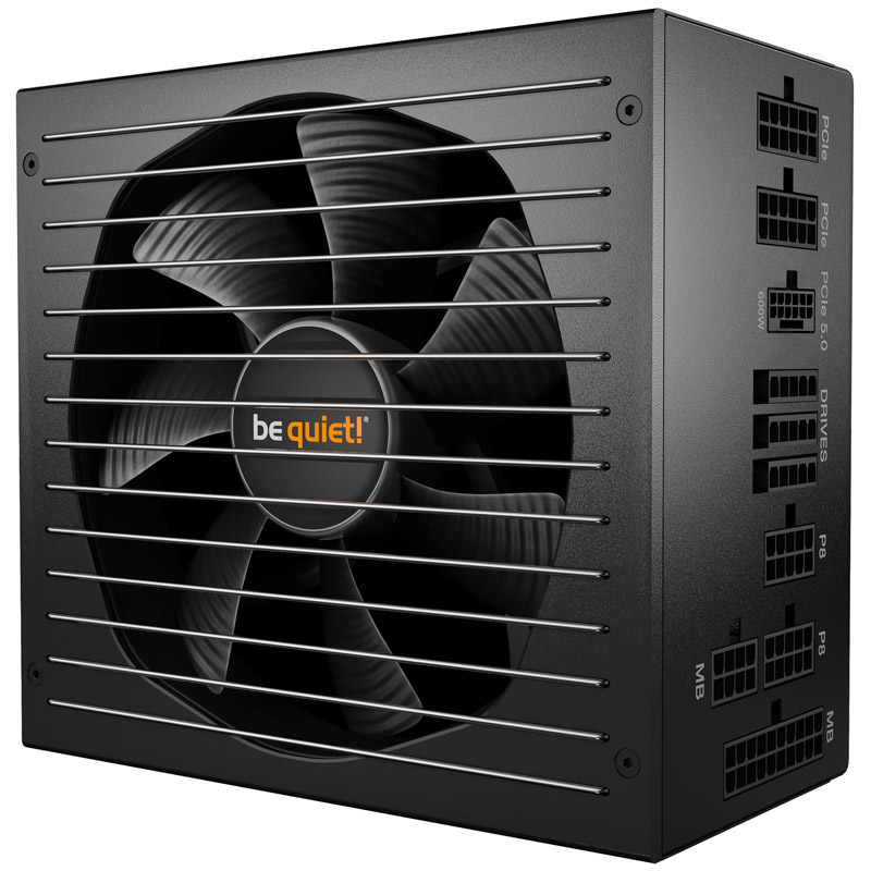 be quiet! Straight Power 12 80 PLUS Platinum tápegység, ATX 3.1, PCIe 5.1 - 1,000 Watt (BN338)