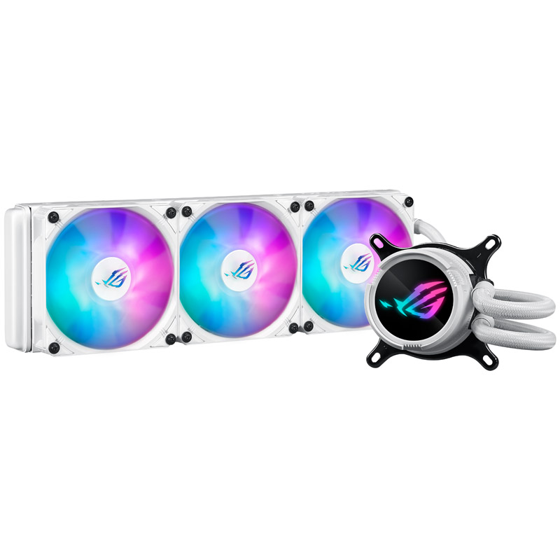 ASUS ROG STRIX LC III 360 ARGB komplett vízhűtés - fehér (90RC00T2-M0UAY0)