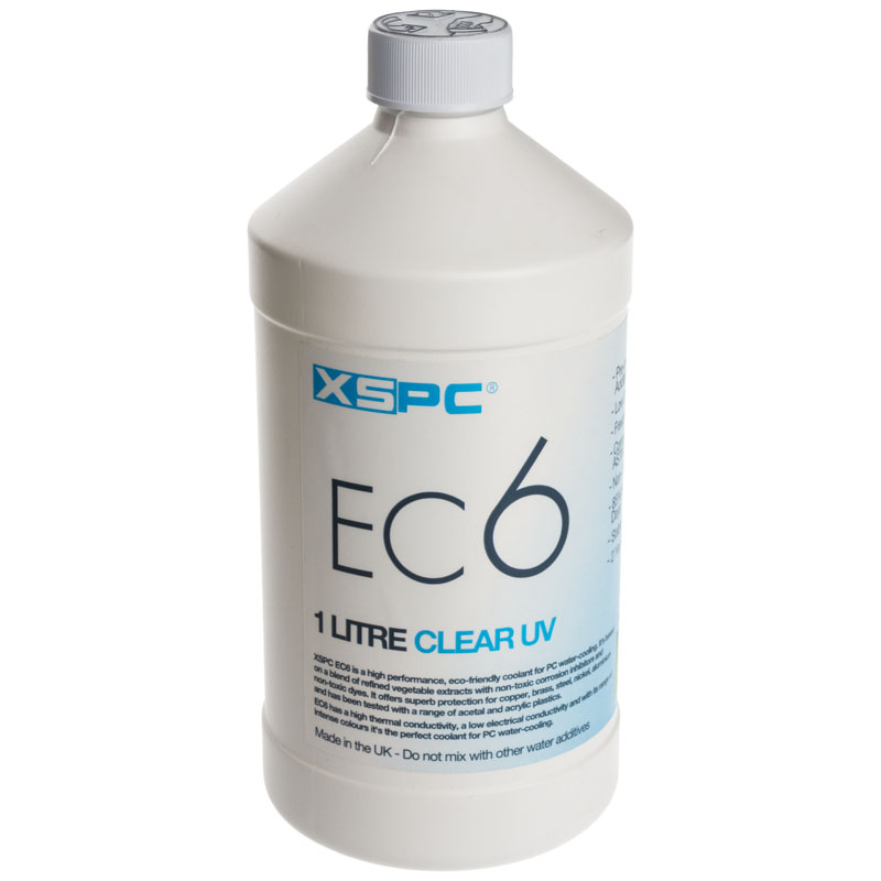 XSPC EC6 hűtőfolyadék, 1 liter - UV-tiszta (5060175582775)