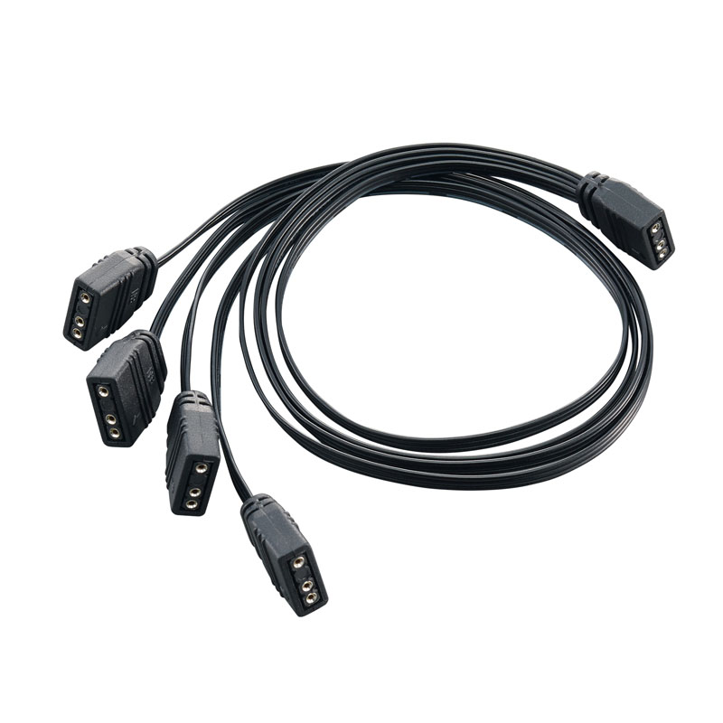 SilverStone ARGB 4-es osztókábel - 30 cm (SST-CPL03)